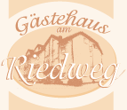 Logo Gästehaus am Riedweg